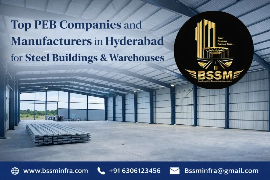 Best Steel Building & PEB Company in Hyderabad | BSSM Infra Pvt Ltd