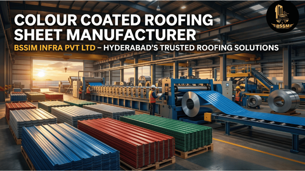 Colour Coated Roofing Sheet