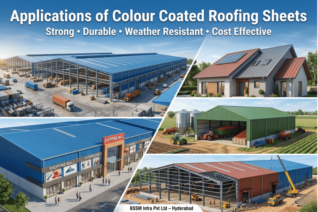 Colour Coated Roofing Sheet