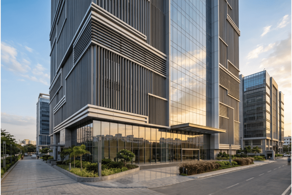 Aluminum Louvers for Commercial Buildings