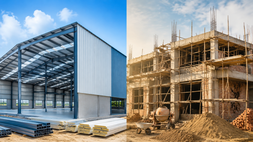 Pre-Engineered Buildings vs. Traditional Structures