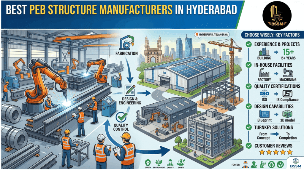 Best PEB Structure Manufacturers in Hyderabad